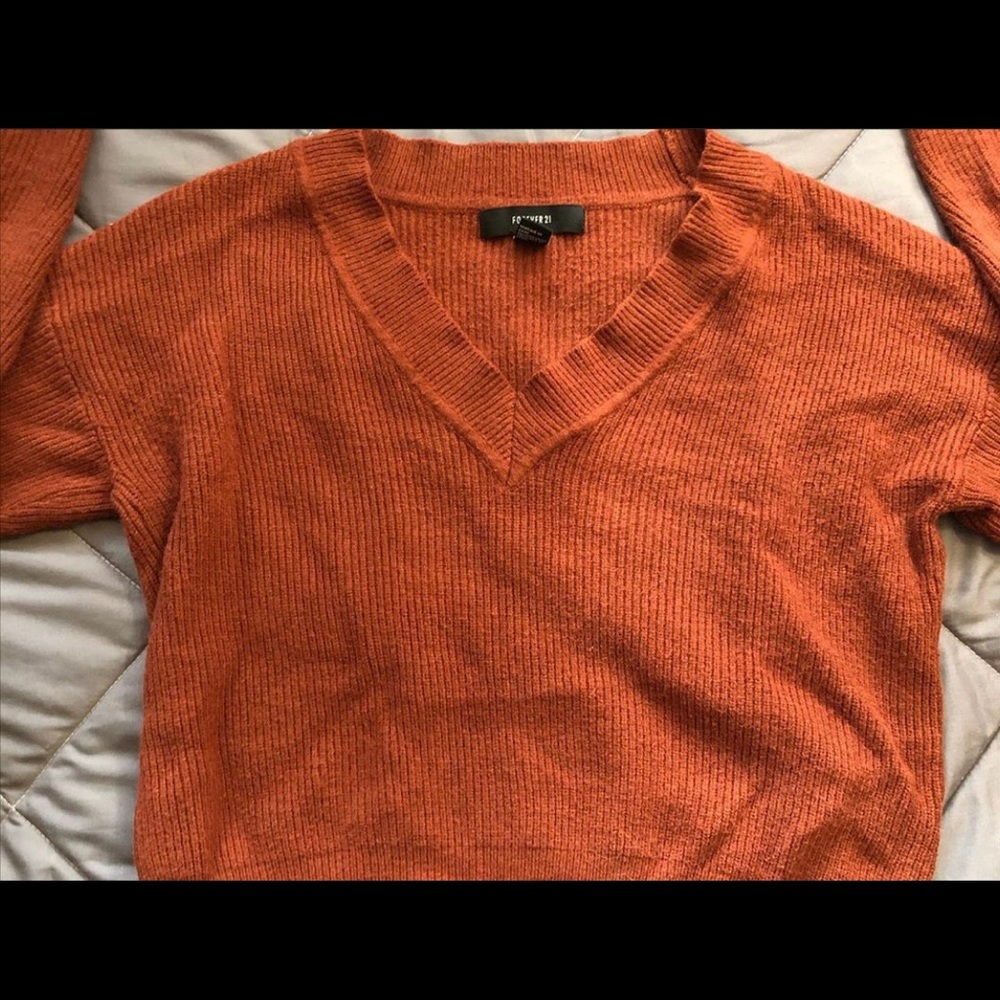 F21 V-Neck Sweater